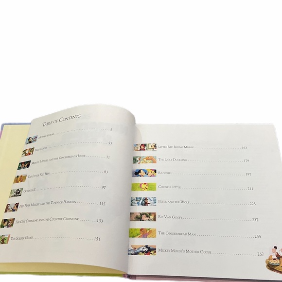 New Disney Nursery Rhymes & Fairy Tales book - Picture 3 of 5